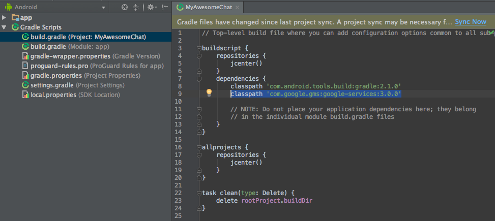 Project build.gradle